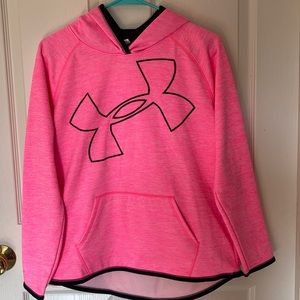Under Armour pink hoodie. Never worn.